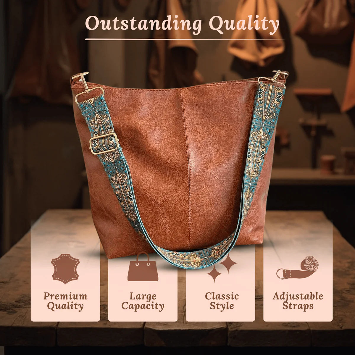 Alba’s Textured Carry | Shoulder Bag