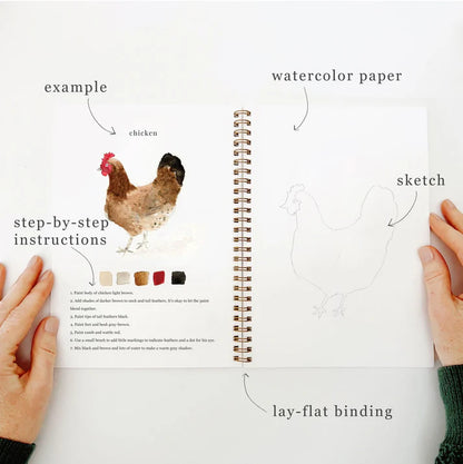 watercolor workbook