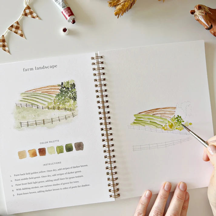 watercolor workbook