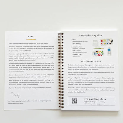 watercolor workbook