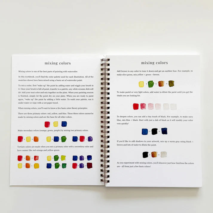 watercolor workbook