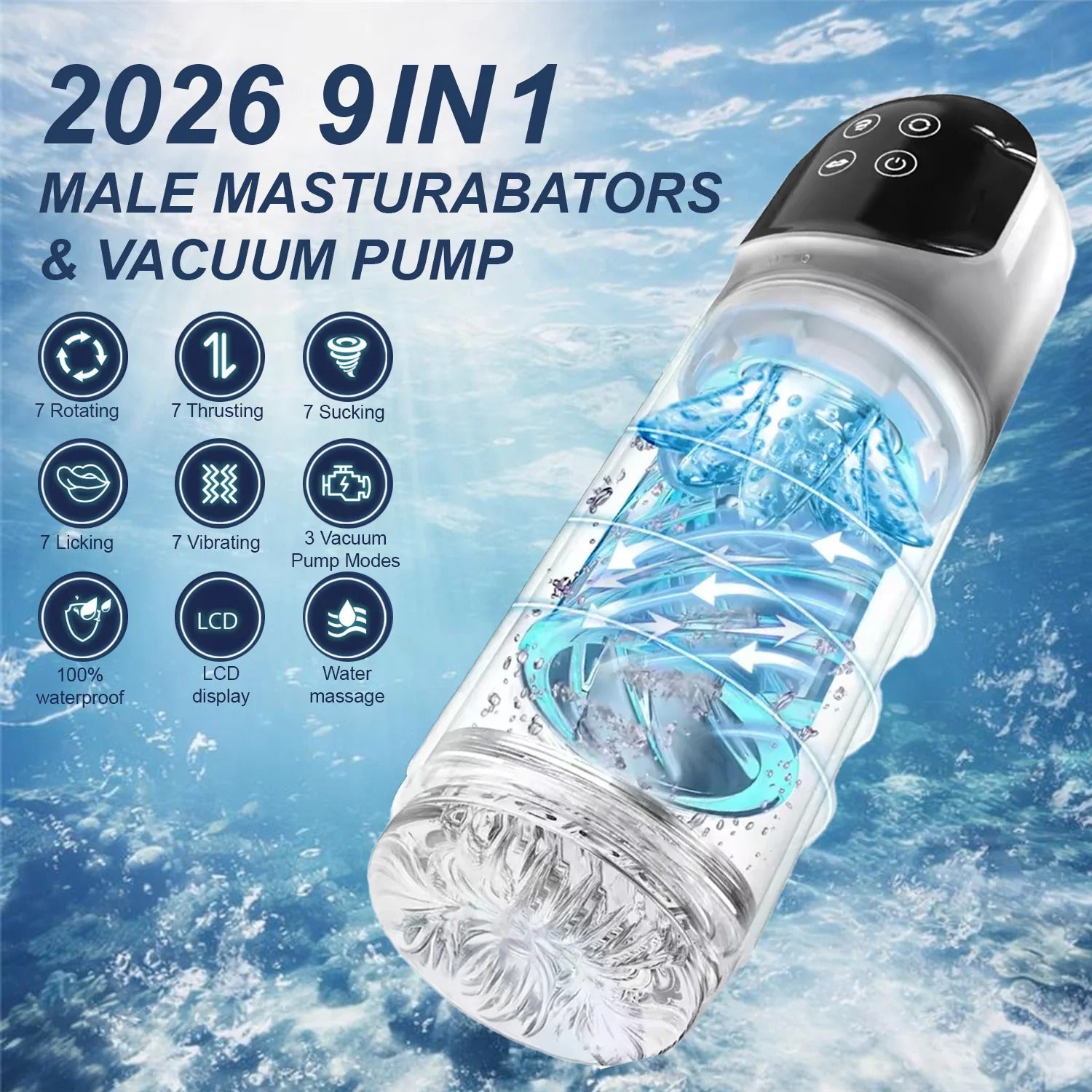2026 THRUSTIX™ PRO – Last Longer & Stay Harder. 9in1 Automatic LCD Per ...