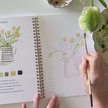 watercolor workbook