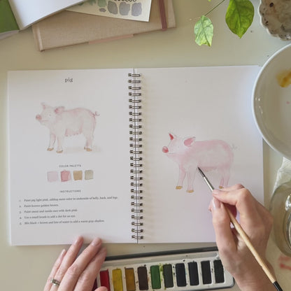watercolor workbook